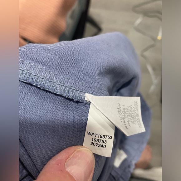 J Jill Purejill pants women’s size LT, NWT,provincial blue, 100% Tencell Lyocell - Picture 2 of 9